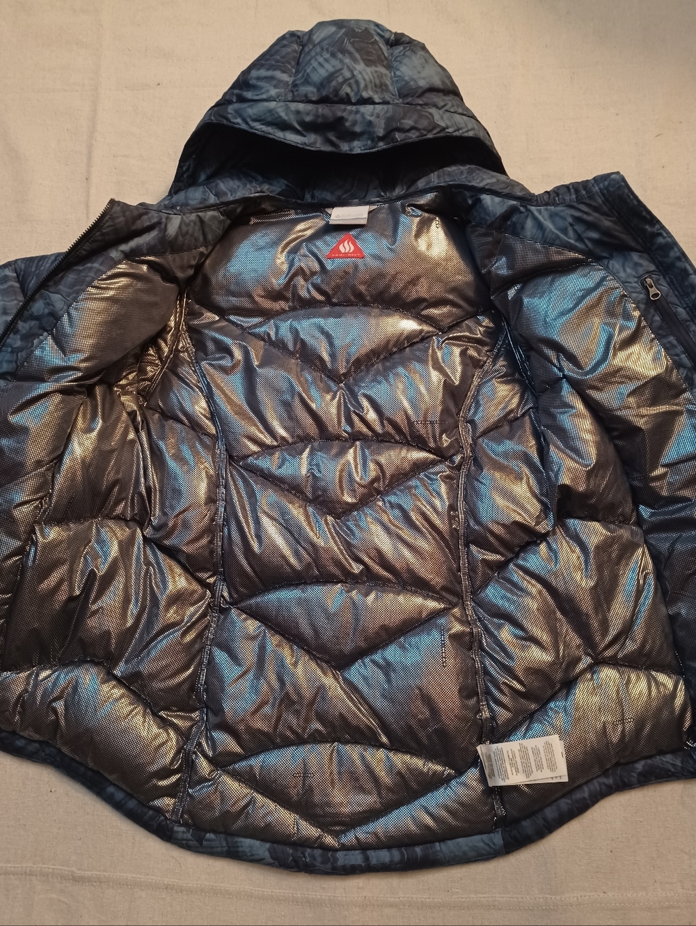 Columbia Pike Lake Omni-Heat Hooded Jacket Women's Size Small - Picture 5 of 13